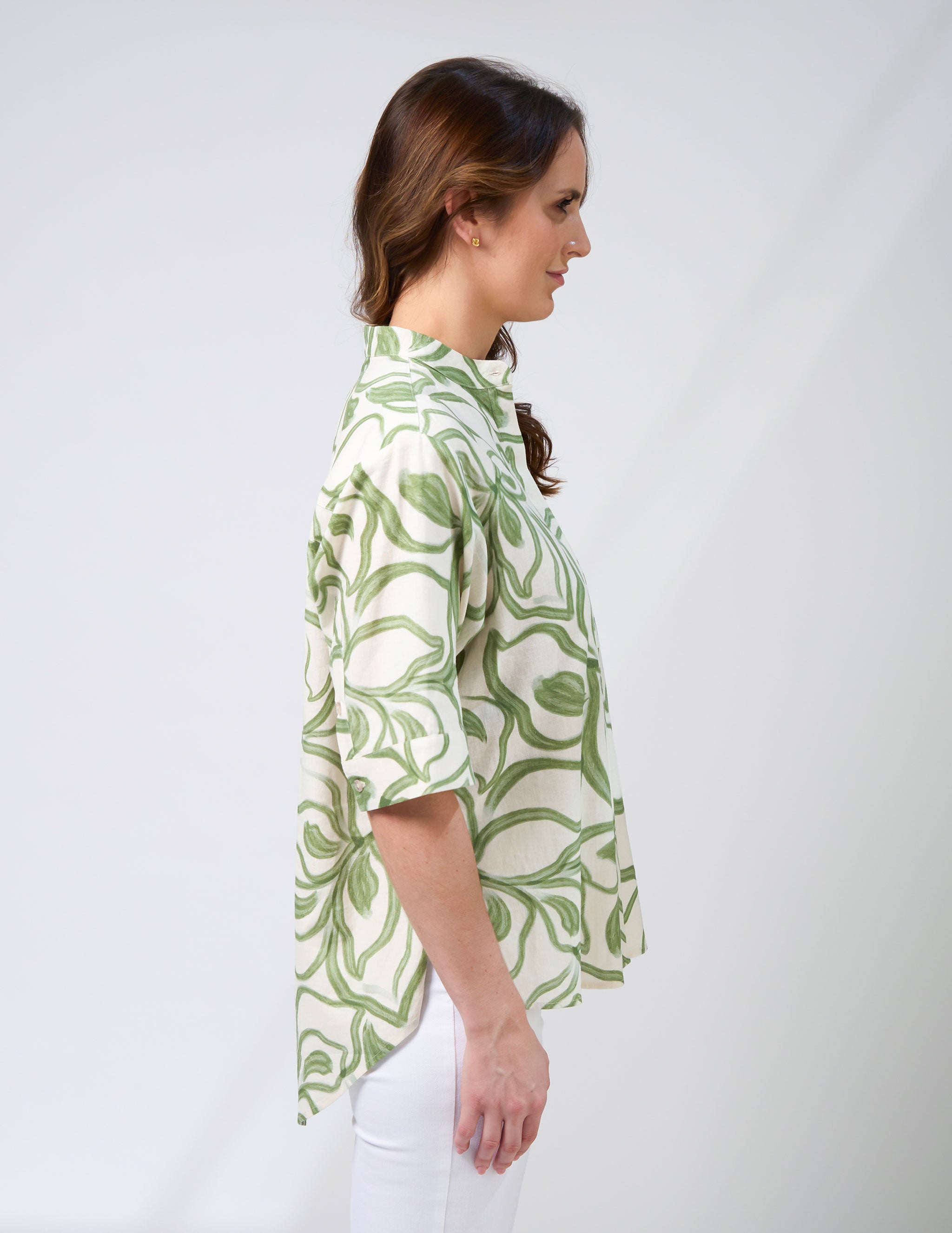 Liten リテンGrosgrain candy Blouse ミント Liten リテンGrosgrain candy Blouse ミント トップス