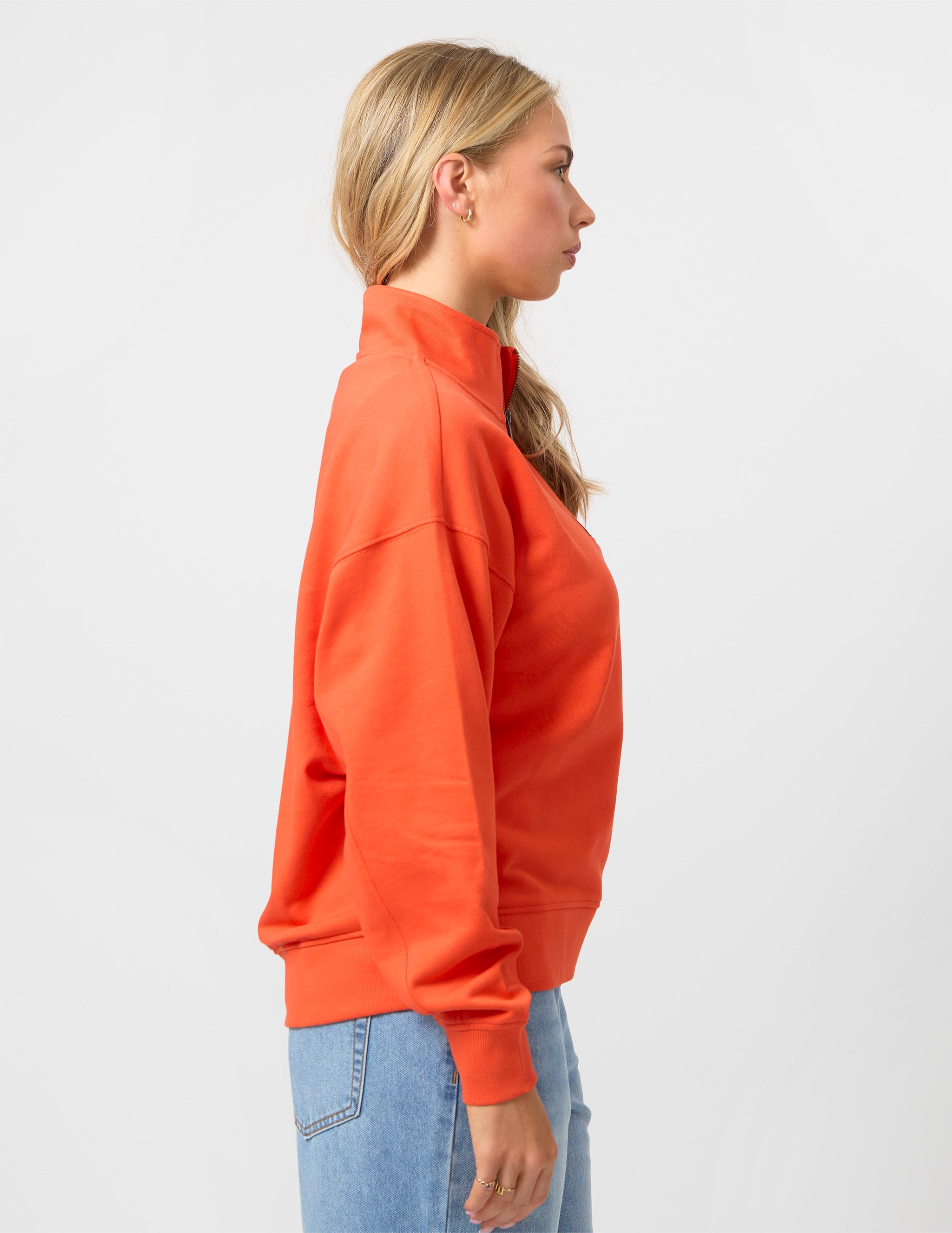 Core 1/4 Zip Sweatshirt - Cherry – Stella+Gemma-AU